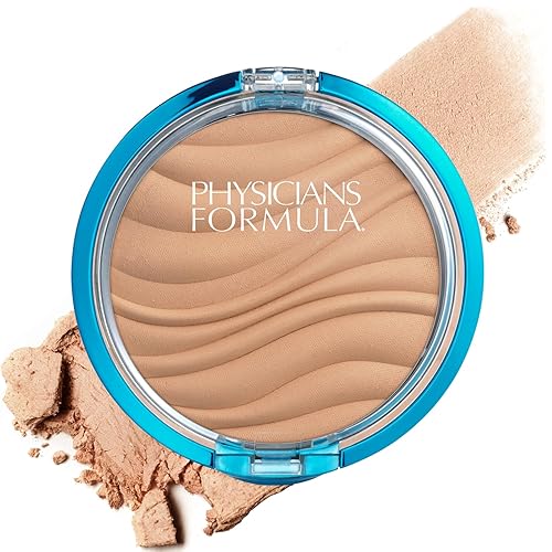 Physicians Formula Mineral Wear Talc-Free Airbrushing Pressed Powder, Full Coverage Mineral Face Powder for Sensitive Skin - Beige Beauty & Personal Care Physicians Formula