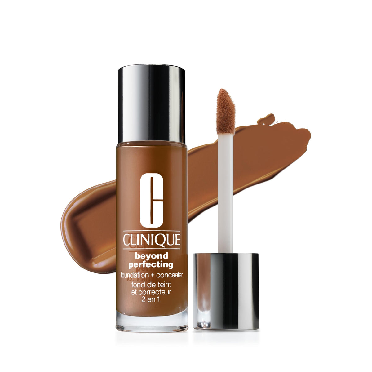 Clinique Beyond Perfecting Lightweight Liquid Foundation + Concealer For Dry Combination to Oily Skin Types | Full Coverage + Natural Matte Finish Beauty & Personal Care Clinique
