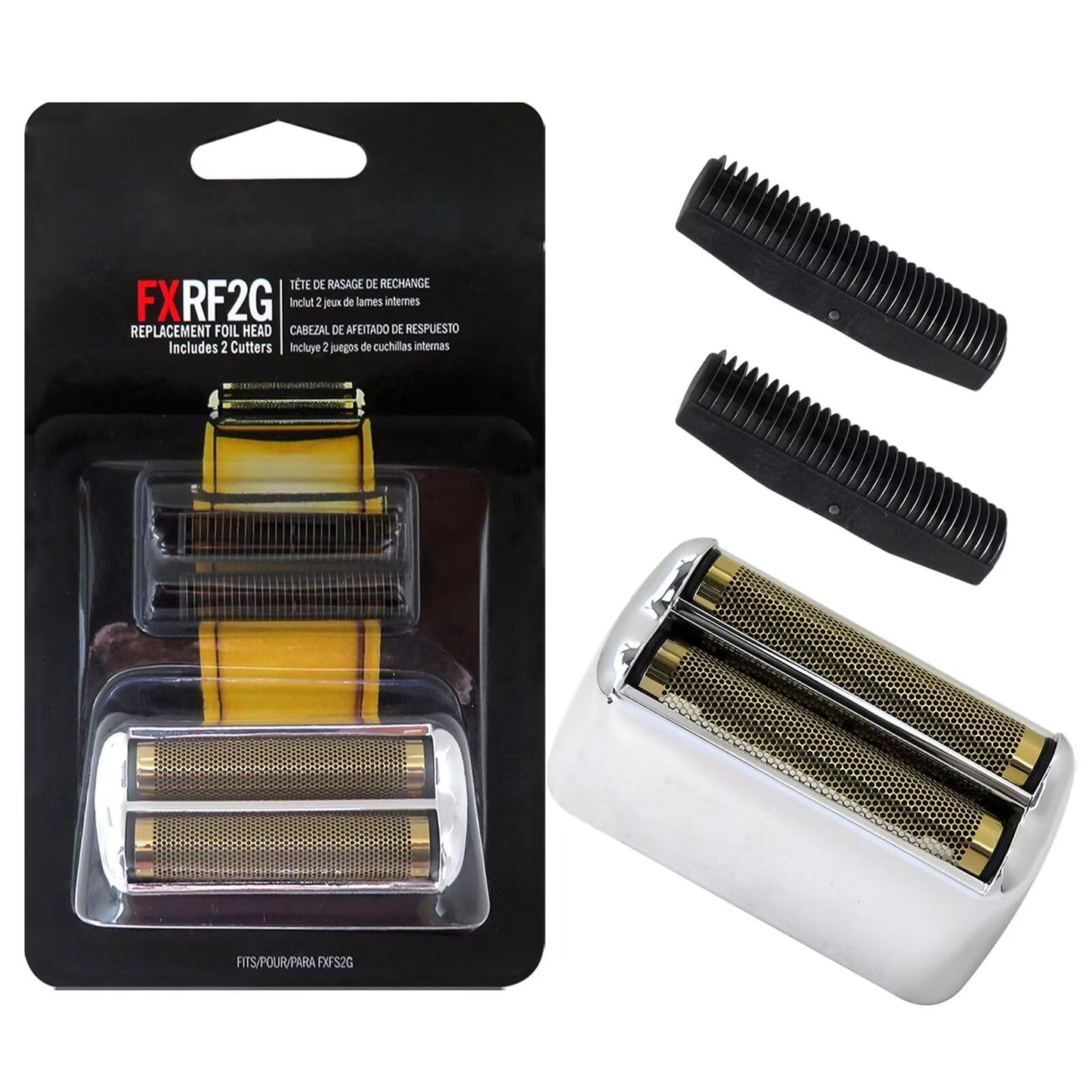 Performance Electric Men Shaver Replacement Foil & Cutters Suitable for BaBy-liss PRO Metal-FX FXRF2 Foil Shaver Beauty and Personal Care YKISON