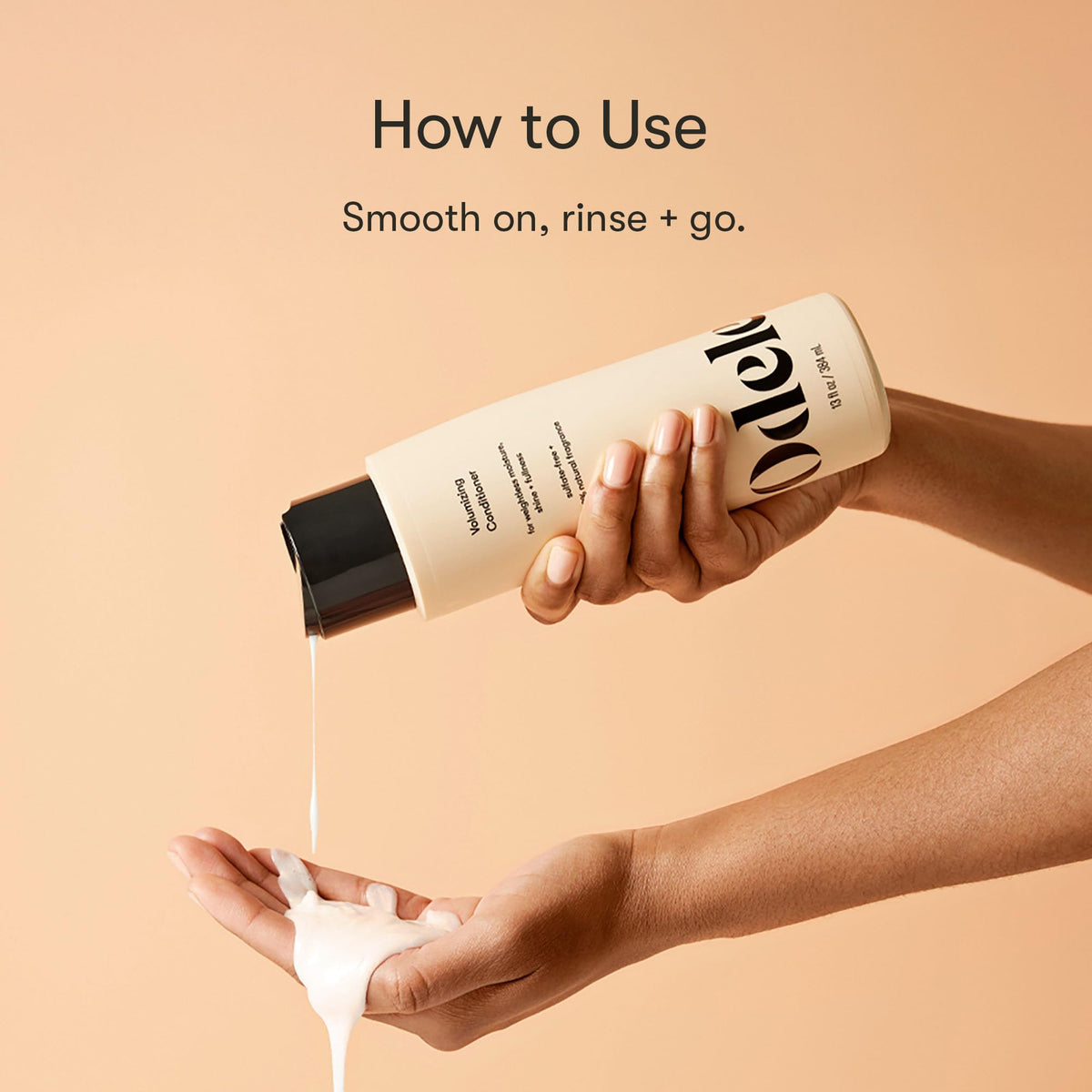 Odele Volumizing Sulfate-Free Conditioner for Lift & Fullness, 13 fl oz
