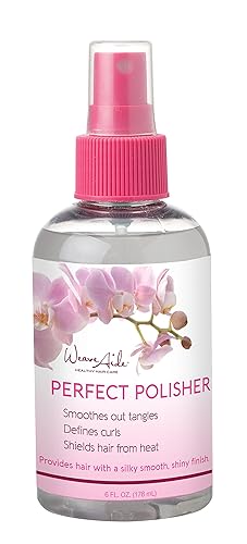 Weave Aide Perfect Polisher 6 oz. Protects hair from heat. Nourish & shine, for dry hair, dull hair, Provides moisture shine spray. Beauty & Personal Care Swing It Inc