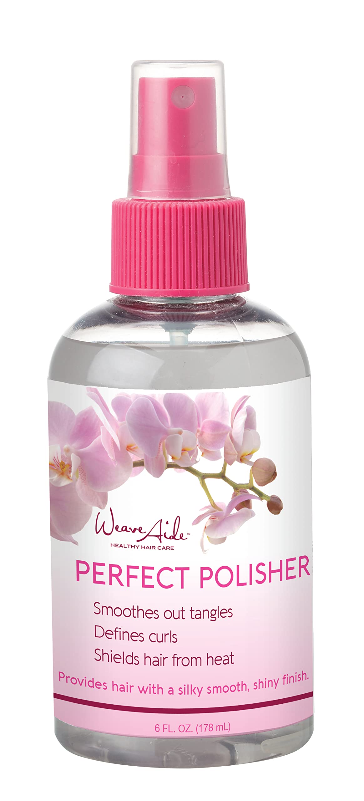 Weave Aide Perfect Polisher 6 oz. Protects hair from heat. Nourish & shine, for dry hair, dull hair, Provides moisture shine spray. Beauty & Personal Care Swing It Inc
