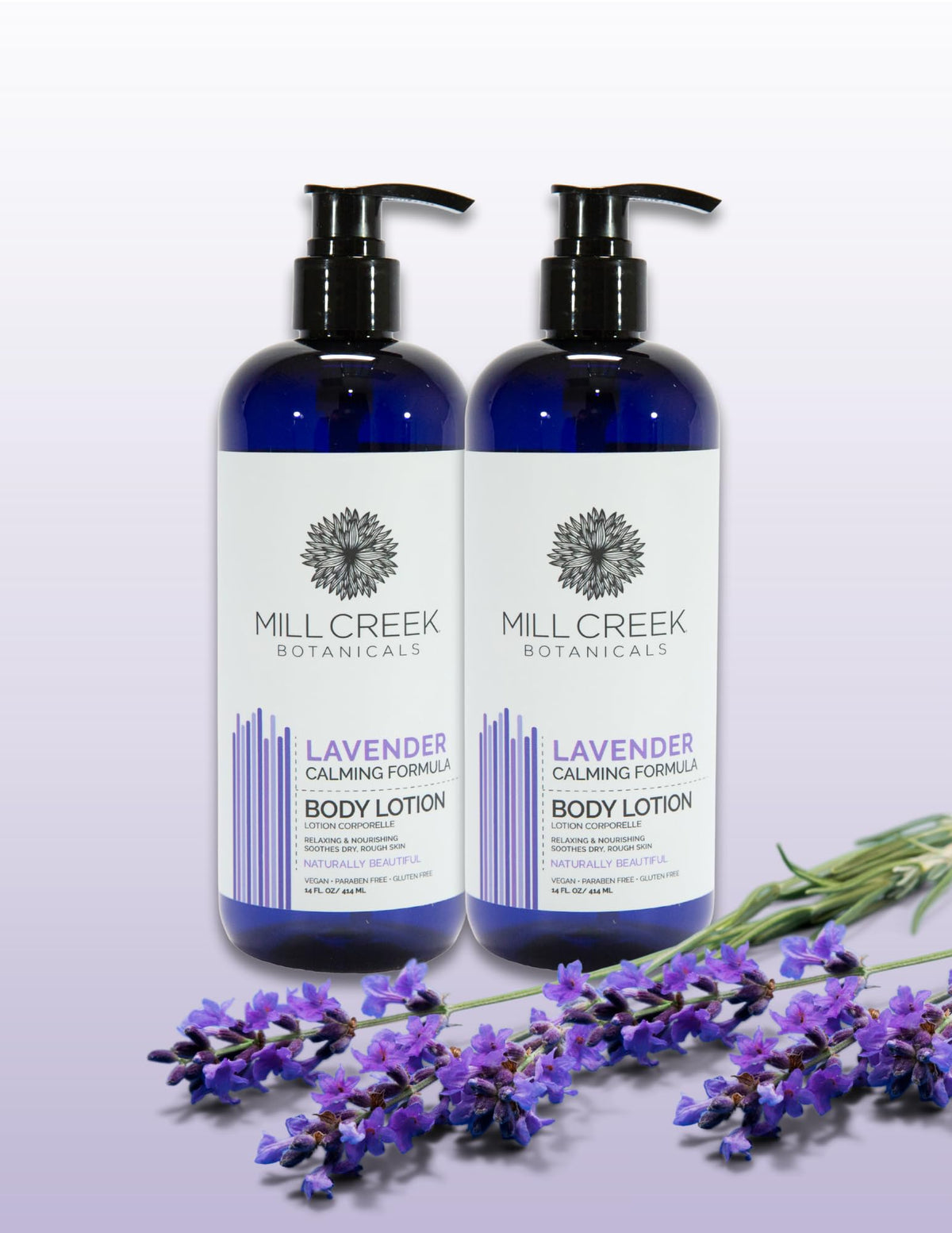 Mill Creek Lavender Lotion (Natural & Organic!) (2 Pack) Beauty & Personal Care Mill Creek