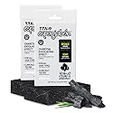 T.Taio Esponjabon Charcoal Soap Sponge - Cleansing Shower Scrubber - Cleaning Bath Wash Scrub - Oil Removal - Massage & Lather Foot, Elbow, & Face Beauty & Personal Care T.TAIO