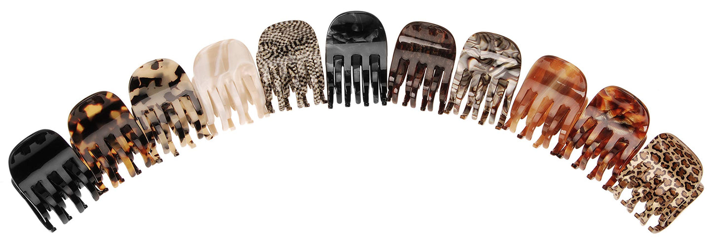 France Luxe Double Tooth Claw Clip - Classic - Mojave Beauty & Personal Care France Luxe