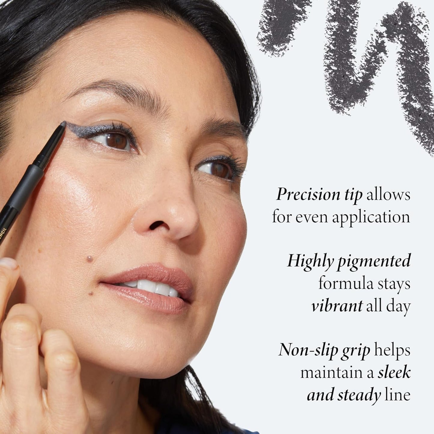 LAURA GELLER NEW YORK INKcredible Precision Gel Eyeliner - Blackbird - Waterproof - Retractable Eyeliner - Ultra-Thin Tip Beauty and Personal Care LAURA GELLER NEW YORK