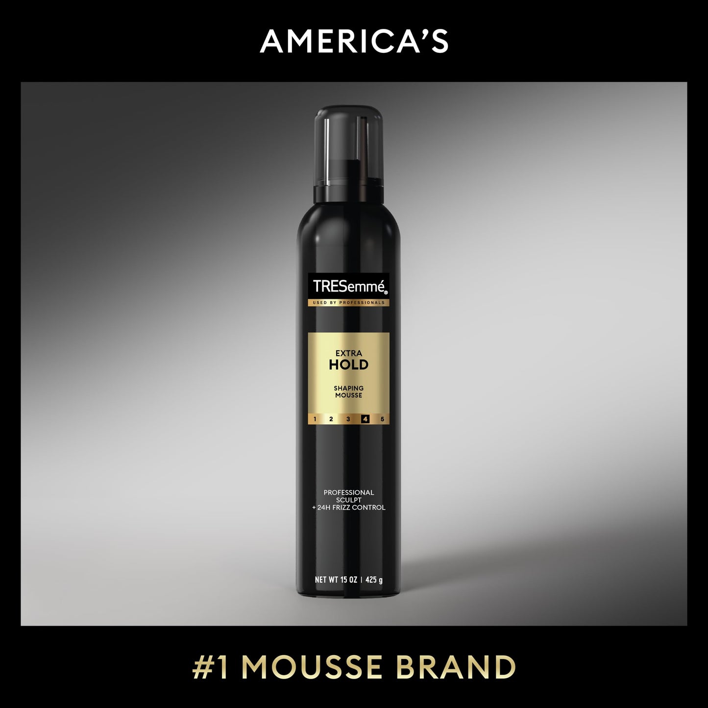 TRESemmé Extra Hold Volumizing Mousse For 24H Touchable Hold & Volume with Pro Lock Tech 15 oz Beauty & Personal Care TRESemmé