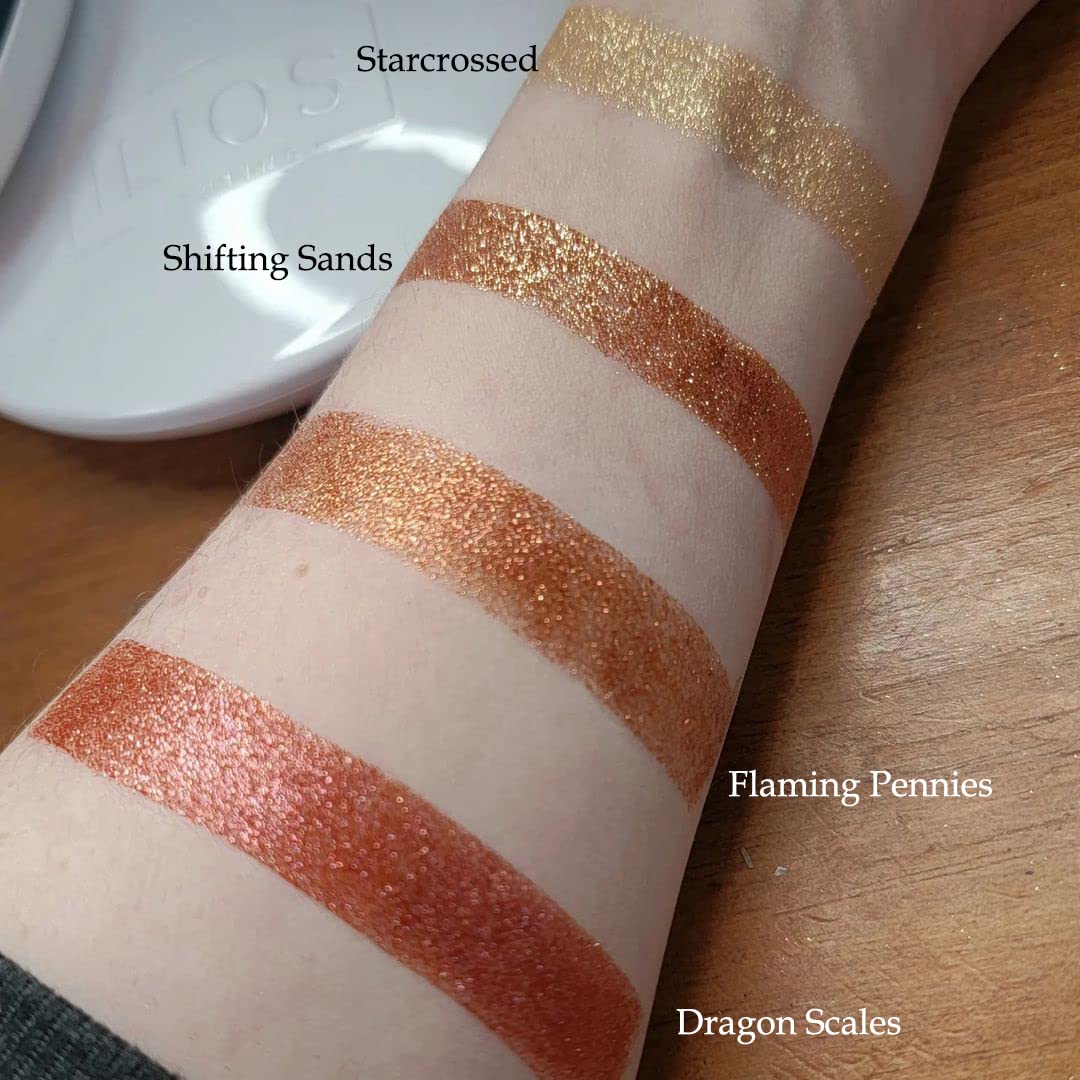 Concrete Minerals Natural Glitter Eyeshadow, Iridescent Shine and High Pigmentation, 100% Vegan and Cruelty Free, 2.4 Grams Loose Mineral Powder Beauty & Personal Care Concrete Minerals