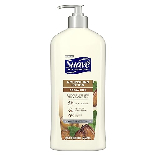 Suave Skin Solutions Body Lotion Cocoa Butter & Shea 18 oz Beauty & Personal Care Suave