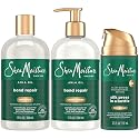 SheaMoisture Bond Repair Shampoo & Conditioner Set with Hair Strengthening Amla Oil + Prep Cream, Silk Press Hair Products for Frizz Control, Heat Beauty & Personal Care Shea Moisture