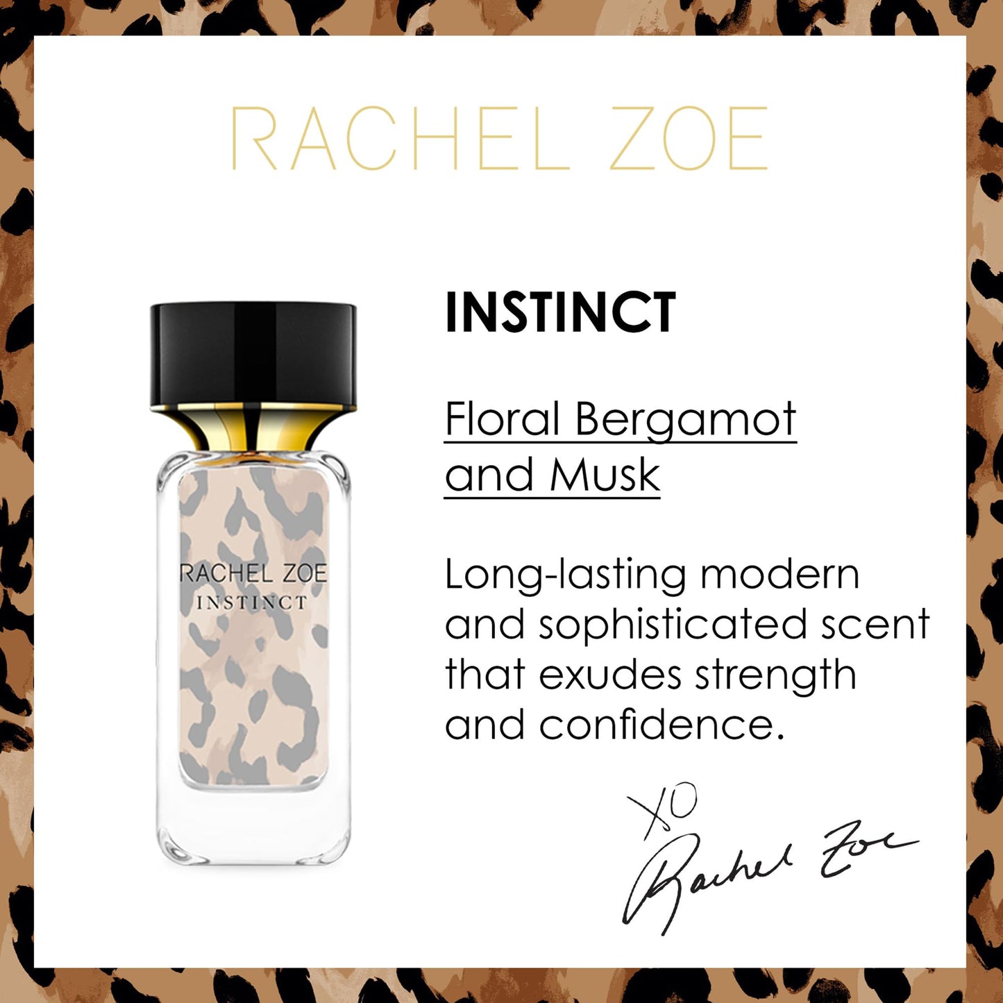 Rachel Zoe Instinct - 1 oz Eau de Parfum Spray - Perfectly Balanced Feminine Perfume for Women - Awaken the Senses with a Lasting Signature Designer Beauty & Personal Care Rachel Zoe