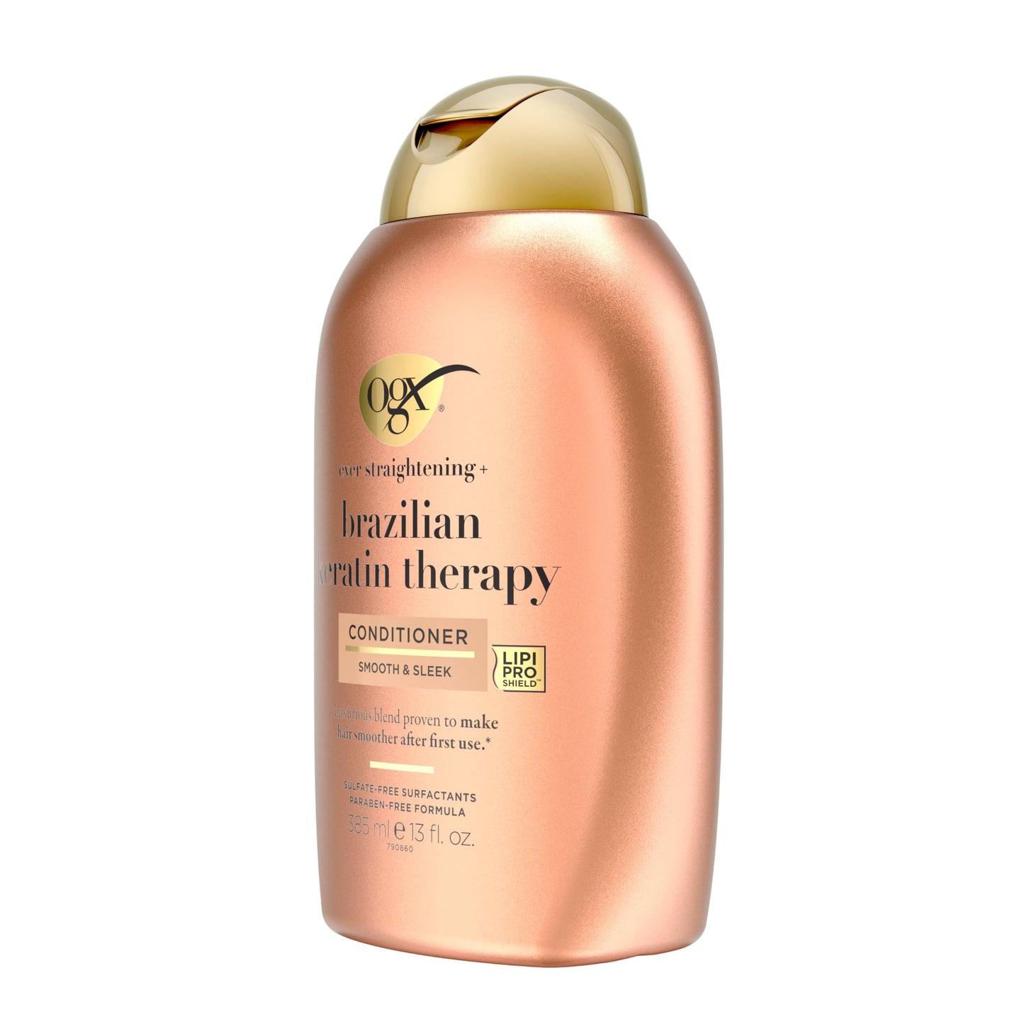 Ever Straightening + Brazilian Keratin Therapy Hair-Smoothing Conditioner with Coconut Oil, Cocoa Butter & Avocado Oil, Paraben-Free, Sulfate-Free Beauty & Personal Care OGX
