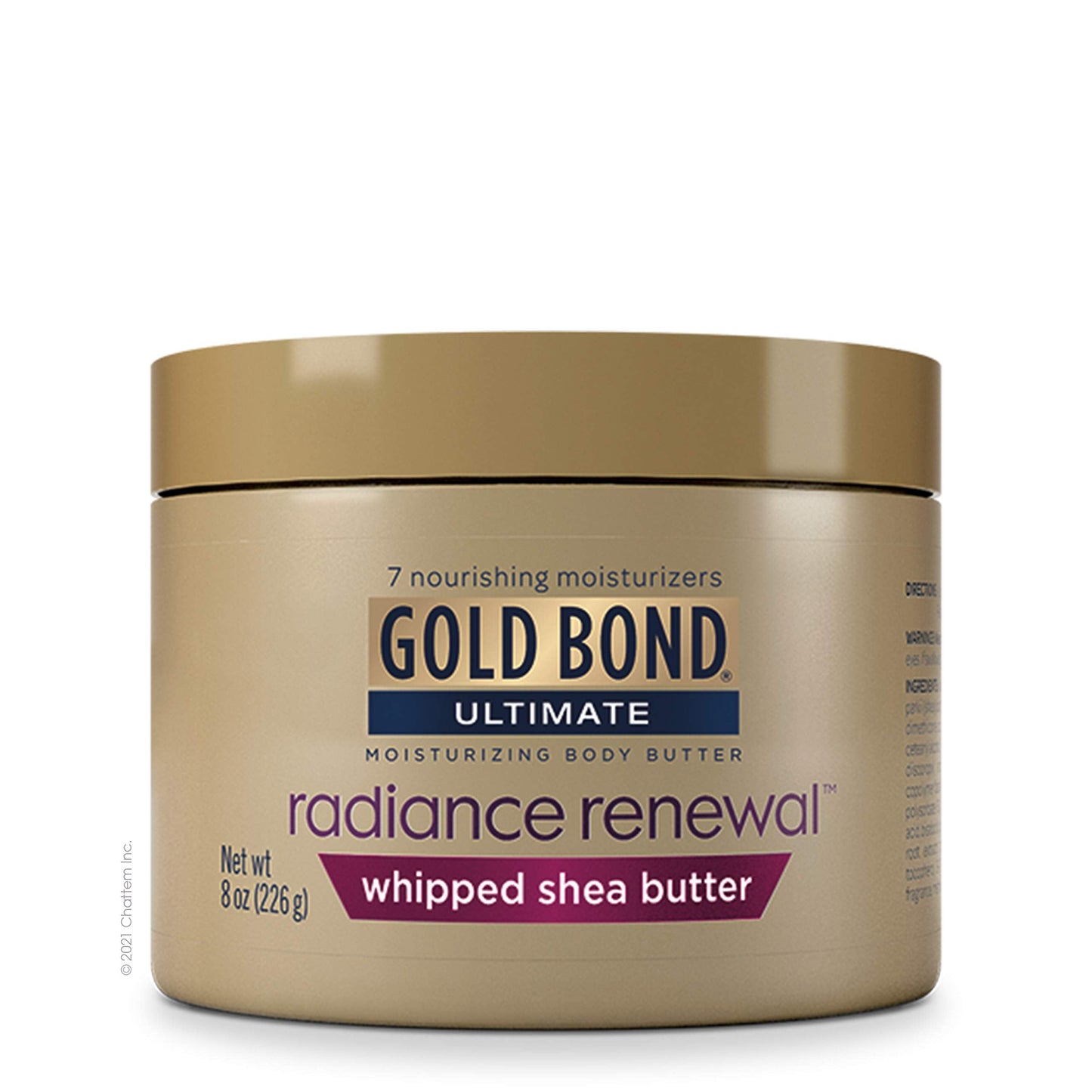 Gold Bond Ultimate Radiance Renewal Whipped Shea Butter, Moisturizing Body Butter, 8 oz Beauty & Personal Care Gold Bond