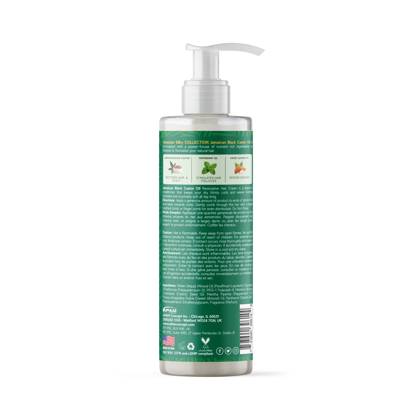 Hawaiian Silky Jamaican Black Castor Oil Collection Restorative Hair Cream Beauty & Personal Care Hawaiian Silky