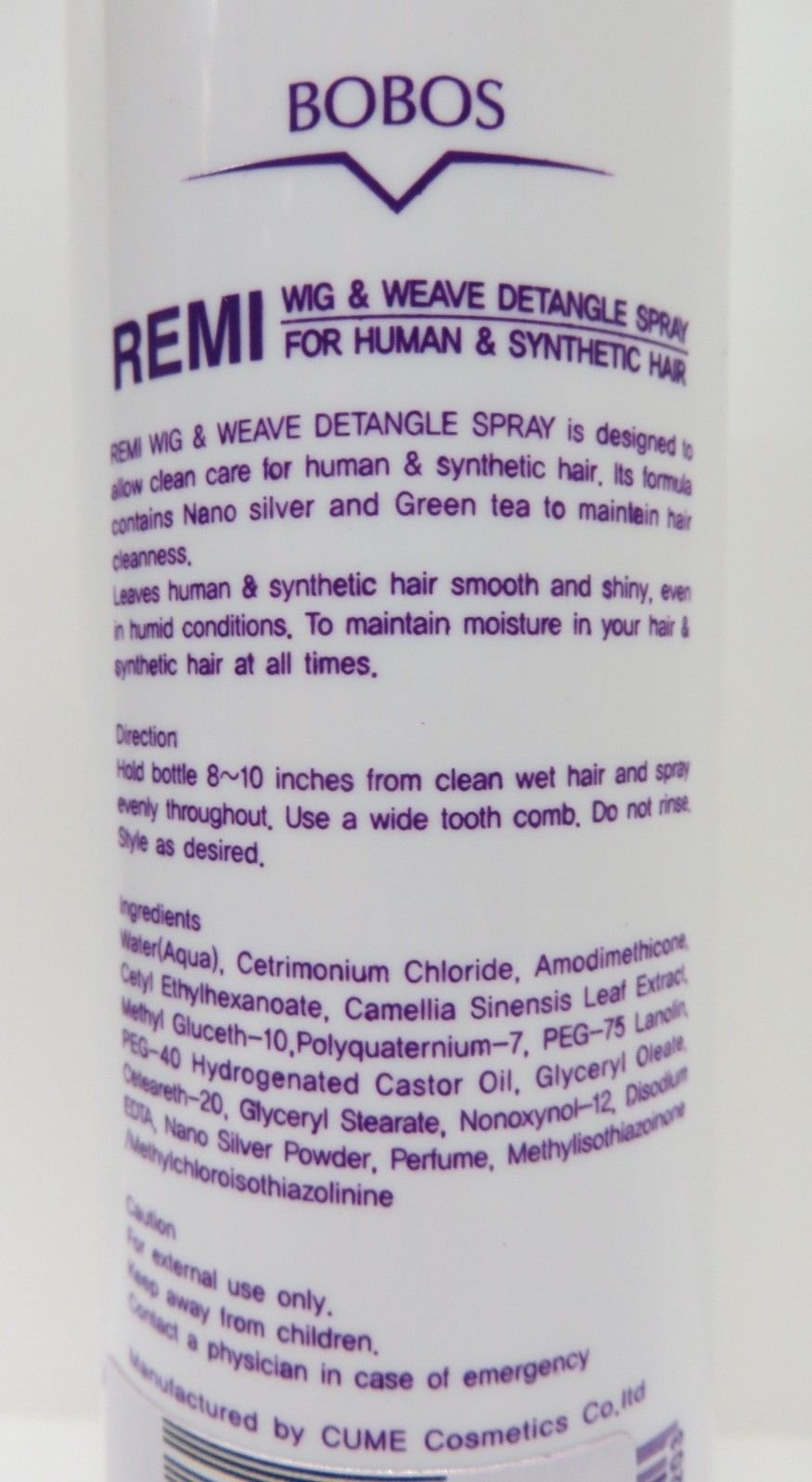 Bobos Remi Wig & Weave Detangle Spray 6.76 Oz Beauty & Personal Care BOBOS Remi