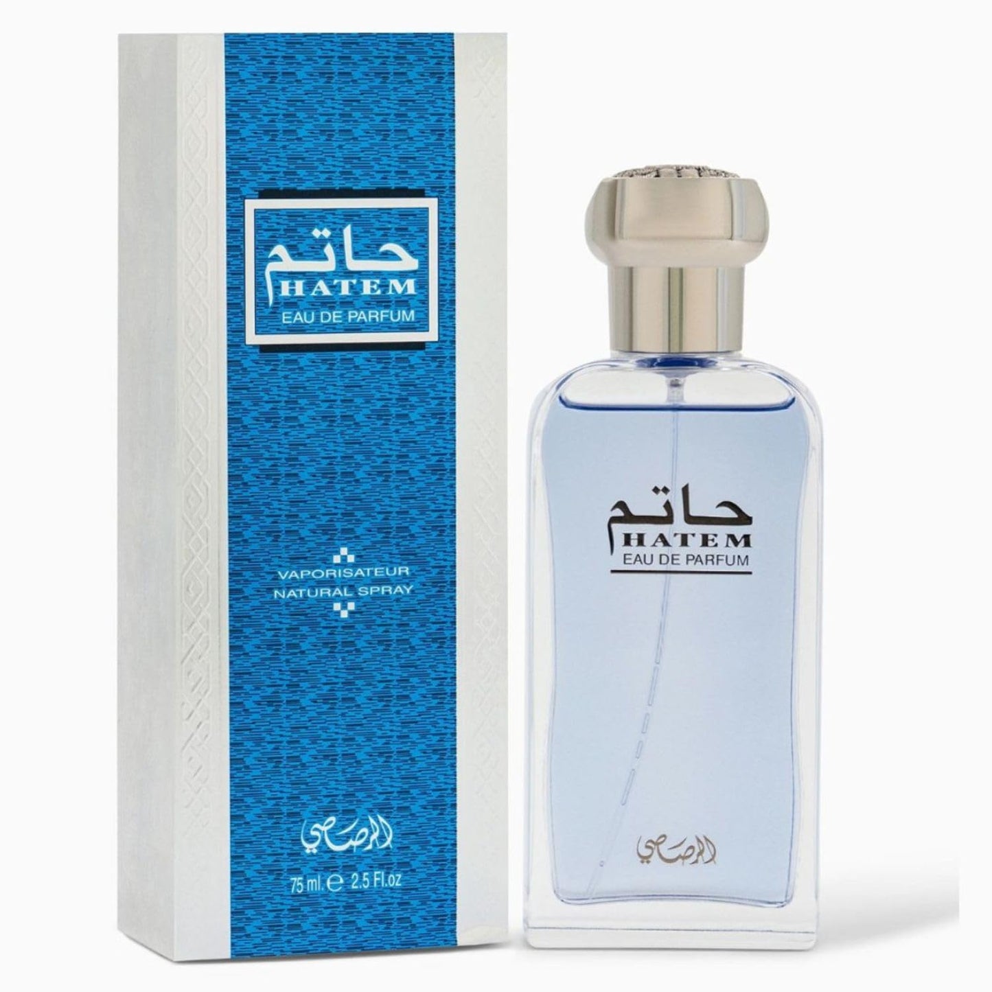 RASASI Hatem EDP Men & Women - 75ML (2.5 oz) | Oriental Alchemy | Floriental Woody Bouquet, Meanders Spicy, Woody, Musky & Rose Notes| Intoxicating Beauty & Personal Care RASASI