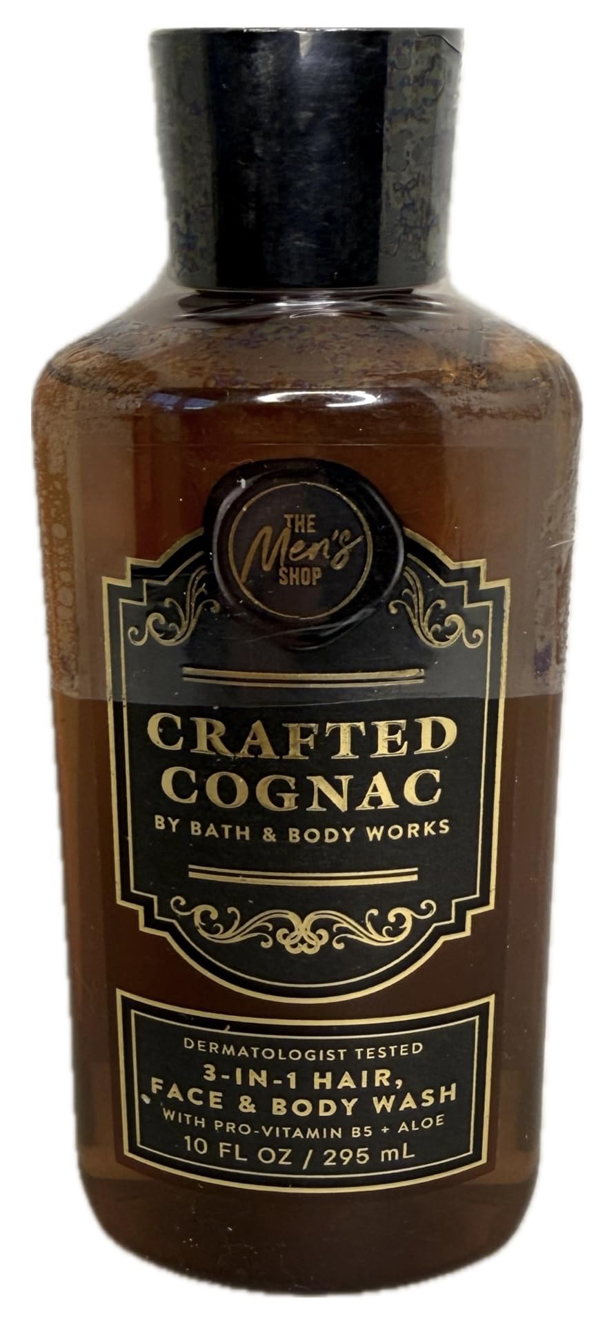 Bath & Body Works Crafted Cognac 3-in-1 Body Wash, Hair & Face - Warm Rich Men’s Shower Gel Beauty & Personal Care Bath & Body Works