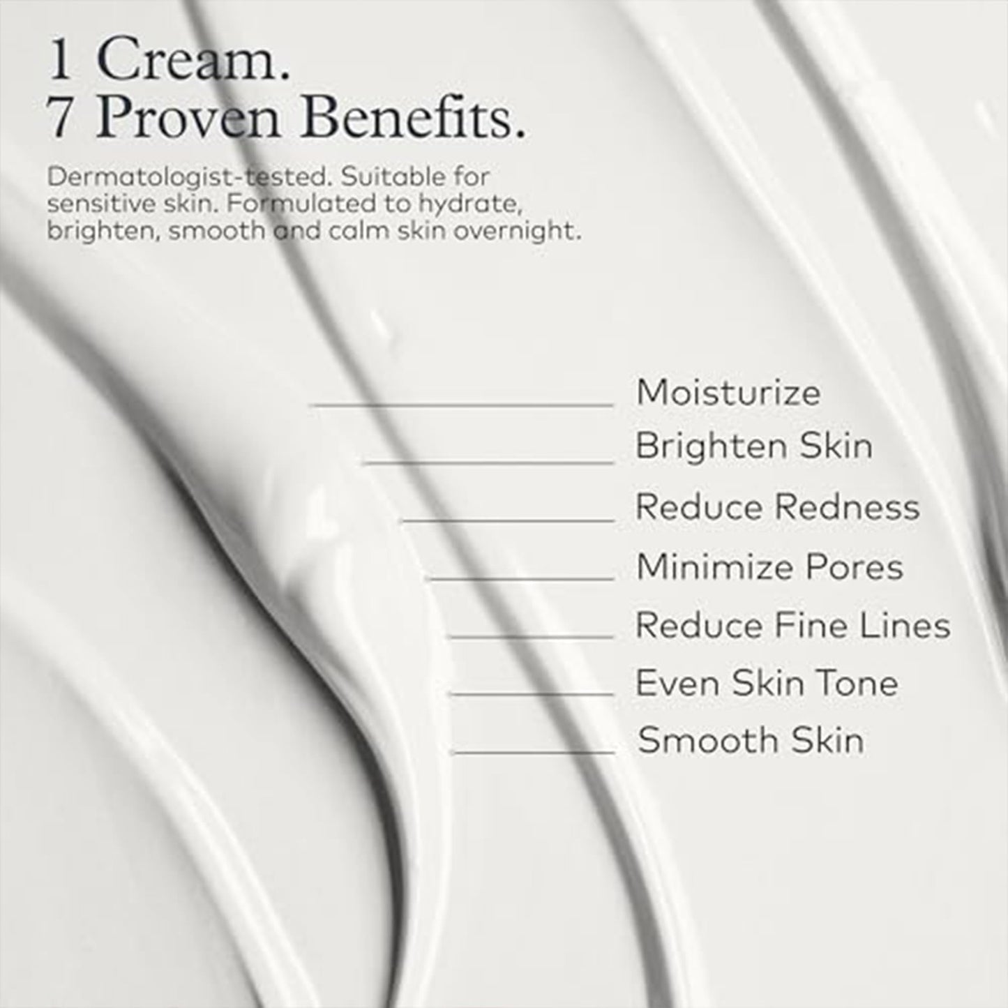 Onekind Night Moisturizer for Face, Hydrating Dream Cream for Wrinkles, Night Cream for Women Anti Aging with Squalane, Rosehip & Shea Butter for Dry Beauty & Personal Care Onekind