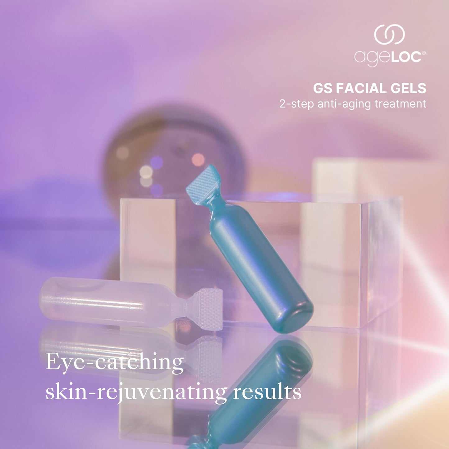 Nu Skin ageLOC GS Facial Gels | Expertly Formulated 2-Step At-Home Anti-Aging Treatment for Visibly Reduced Lines, and Glowing, Youthful Skin, Infused Beauty & Personal Care Nu Skin