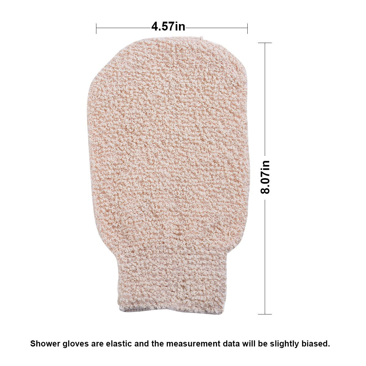 Bath Shower Gloves- Elastic Bath Mitts for Deep Cleansing & Gentle Exfoliation- Machine Washable (2 packs) Beauty & Personal Care i frmmy