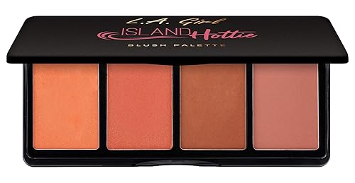 L.A. Girl Fanatic Blush Palette, Island Hottie GBL421 Beauty & Personal Care L.A. Girl