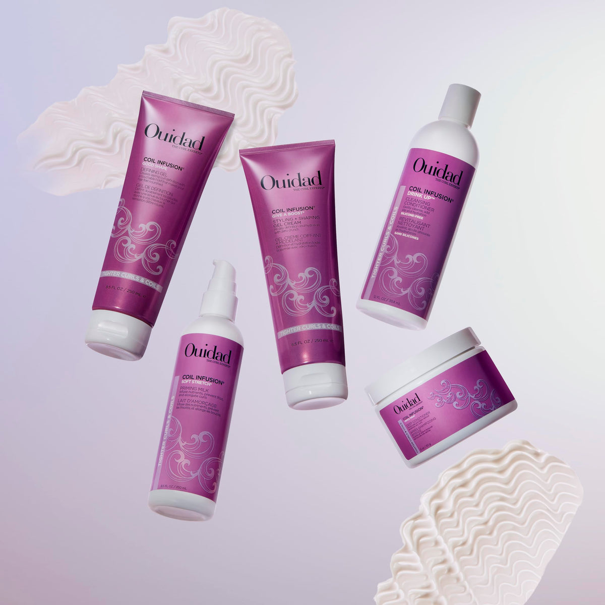 OUIDAD Coil Infusion™ Give a Boost Styling + Shaping Gel Cream, 8.5 oz. Beauty & Personal Care Ouidad