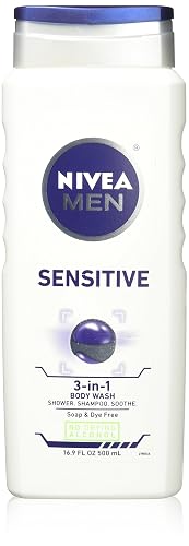Nivea For Men Body Wash - Sensitive - 16.9 oz - 2 pk Beauty & Personal Care NIVEA MEN