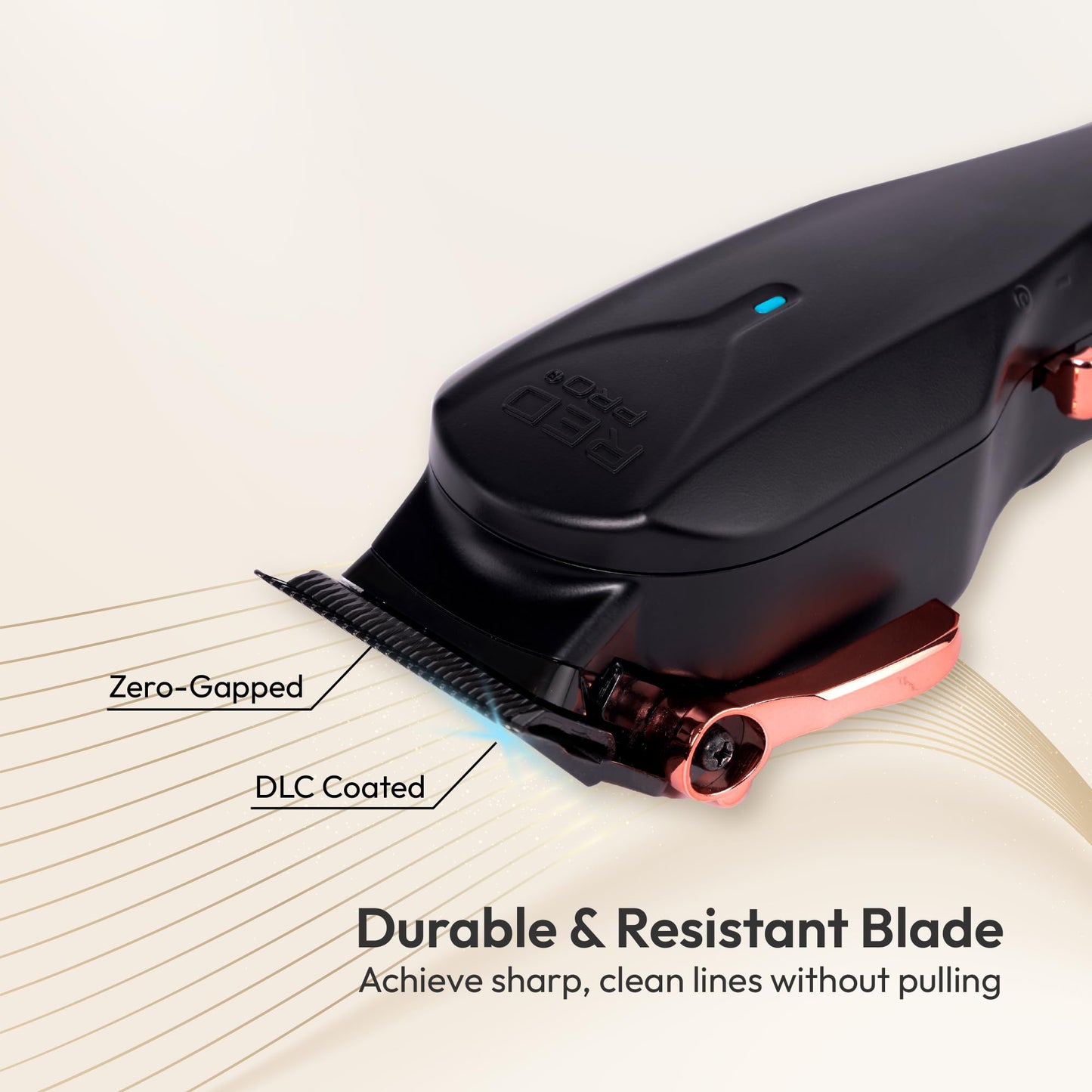 RED Pro Professional Cordless Hair Clipper for Men, Electric Rechargeable Hair Clipper Set for Barbers and Stylists with Up to 150 Minutes Battery Beauty and Personal Care RED Pro
