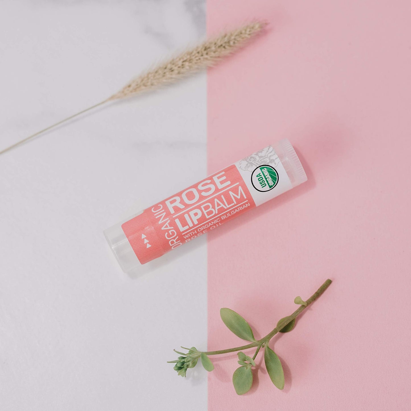 Alteya Organics Rose Lip Balm USDA Organic - 0.16 Oz/ 4.5 g Beauty and Personal Care Alteya Organics