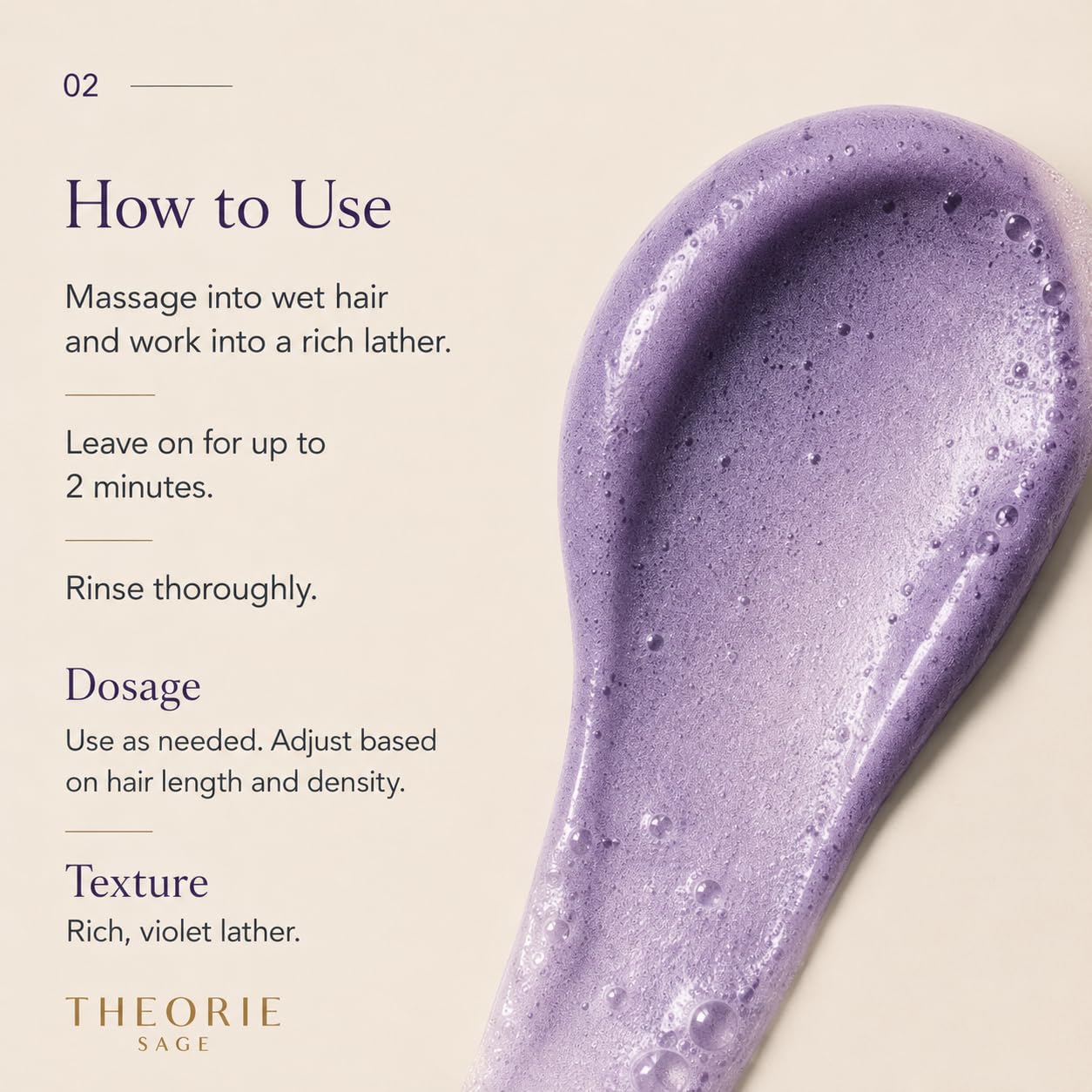 THEORIE 400 mL Shampoo & Conditioner Collection (THEORIE Sage Collection Hair Care Sets (Purple Sage 400 mL Shampoo & Conditioner Set)) Beauty & Personal Care Theorie