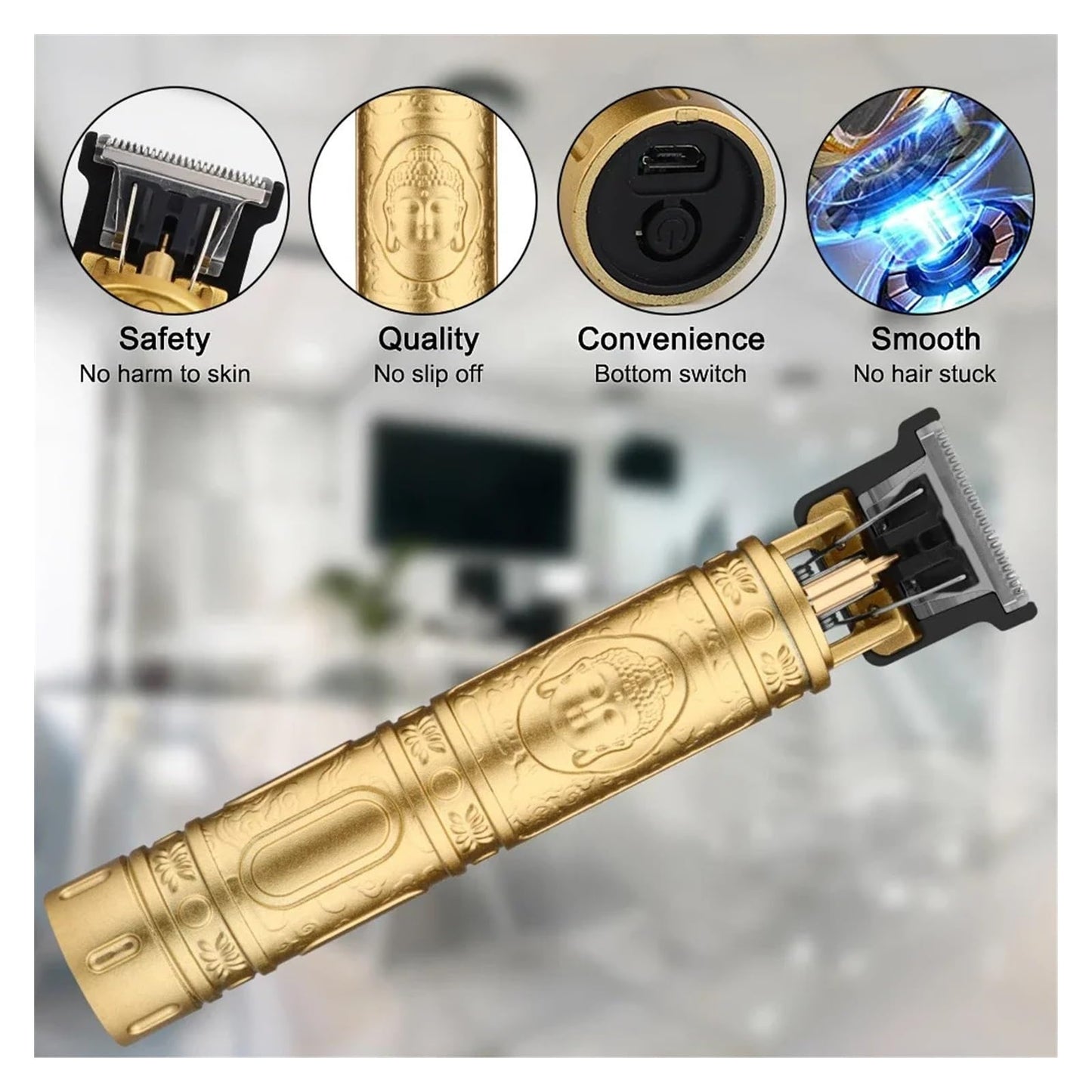 Razors Hair Cutting Machine Hair Clippers Rechargeable Beard Shaver Professional Electric Hair Trimmer for Men Barber(Only Accessories) Beauty and Personal Care EWKYLSEM