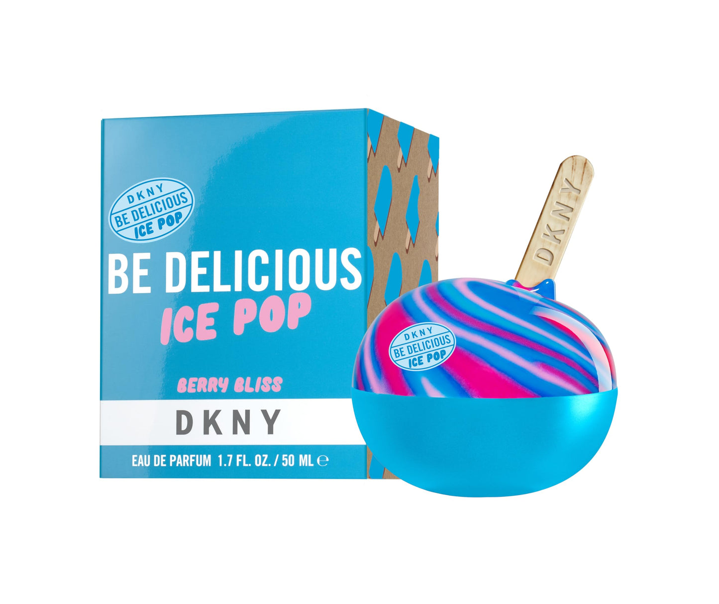 DKNY Be Delicious Ice Pop Eau de Parfum Perfume Spray For Women, Berry Bliss, 1.7 Fl. Oz. Beauty & Personal Care DKNY