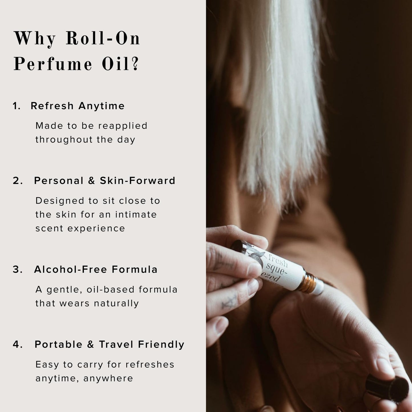 BROKEN TOP - Roll On Perfume | Essential Oil Perfume | Jojoba & Essential Oil Eau de Parfum | Natural, Vegan (Fresh Squeezed) Beauty & Personal Care BROKEN TOP