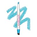 Lime Crime Electric Slide Eyeshadow & Brush Stick, Chill Pill (Metallic Teal) - Lightweight 2-in-1 Eyeshadow Smudge Stick with Angled Brush for Long Beauty & Personal Care Lime Crime