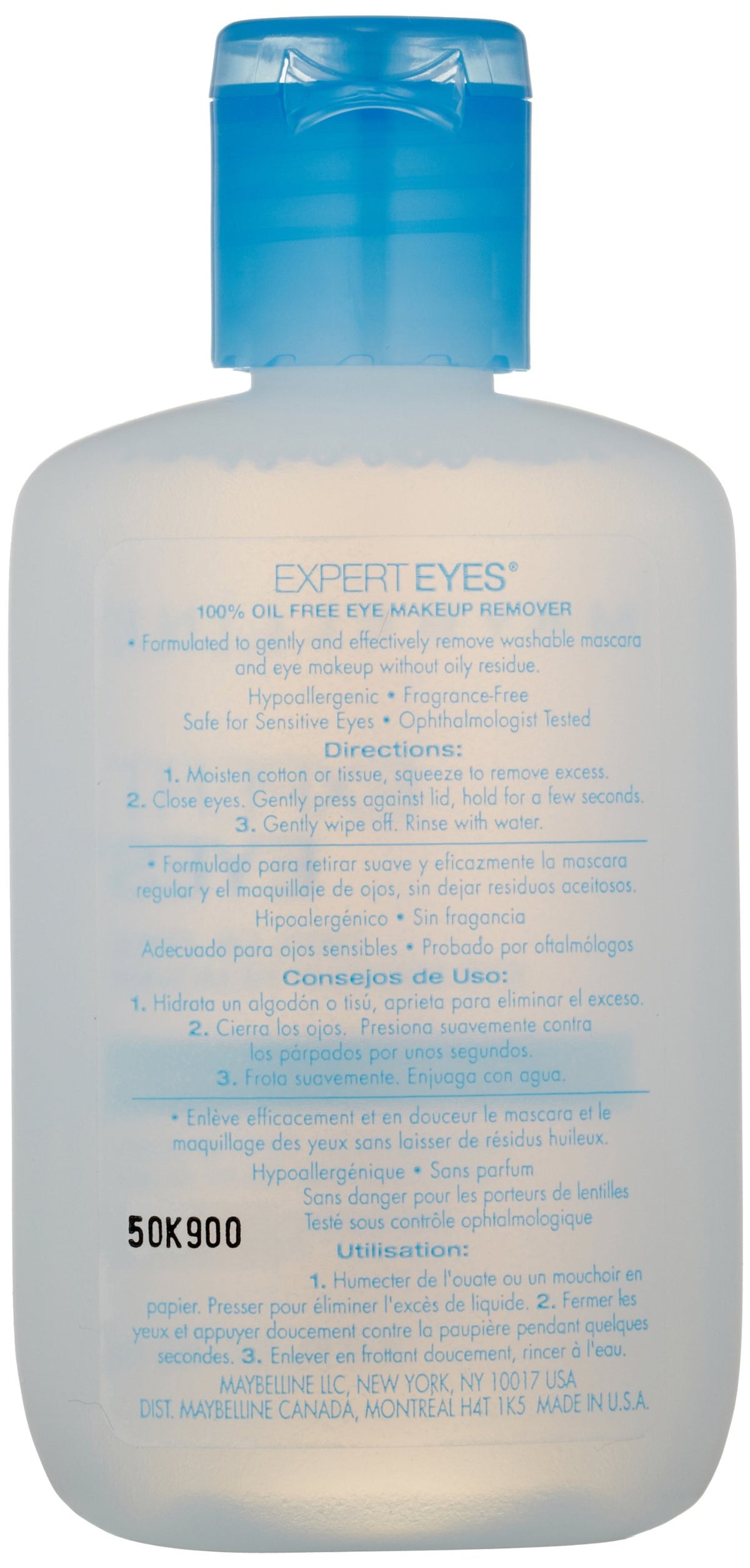 Maybelline Expert Eyes 100% Oil Free Eye Make-Up Remover - 2.3 Fl Oz (Pack of 3)