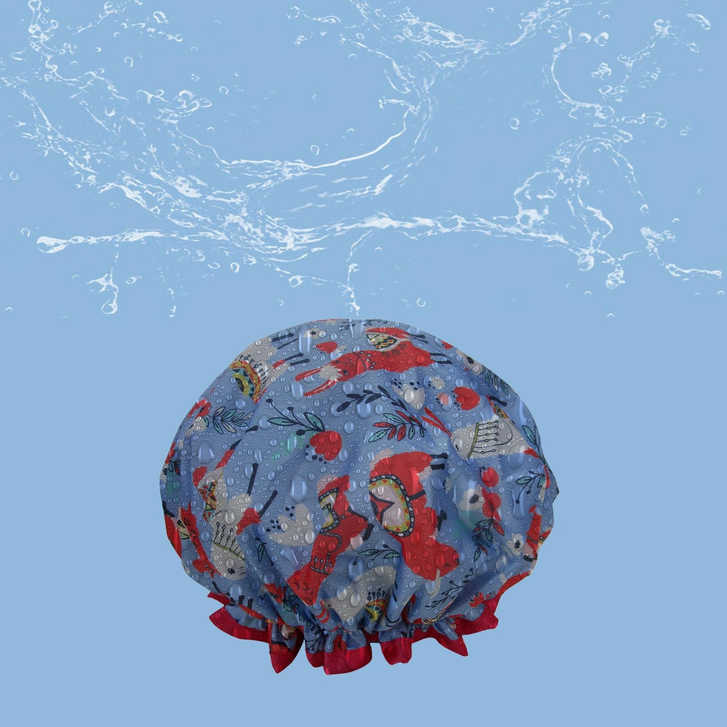 1 Pcs Waterproof Shower Cap for Women,Hair Treatment Bath Cap for Girls Spa Home Use,Travel and Hair Salon … Beauty & Personal Care ZKLLGHE