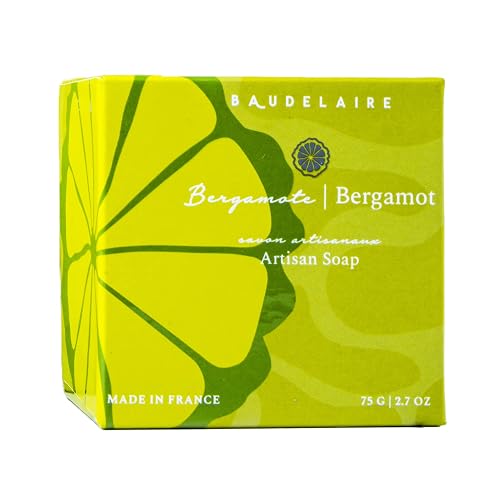 Provence Sante Luxury French Cleansing Bar - Moisturizing Shea Butter - Triple-milled Bergamot Fragrance, (2 Bar Set) 2.7oz Gift Box Beauty & Personal Care Provence Sante