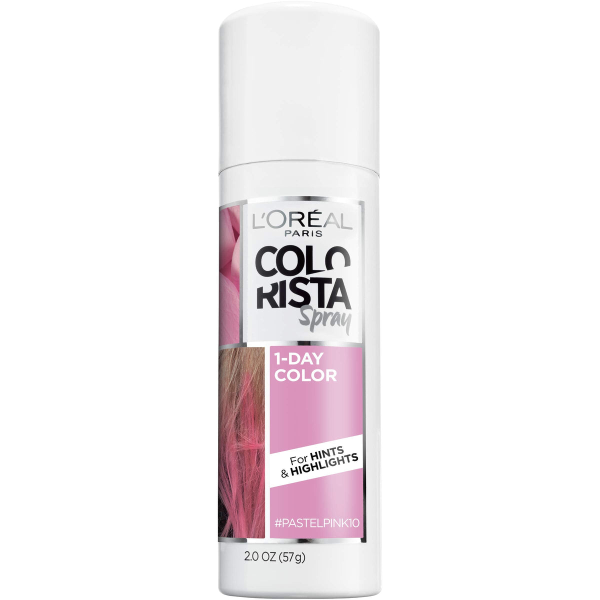 L’Oréal Paris Hair Color Colorista 1-Day Spray, Pastelpink, 2 Ounce Beauty & Personal Care L'Oreal Paris