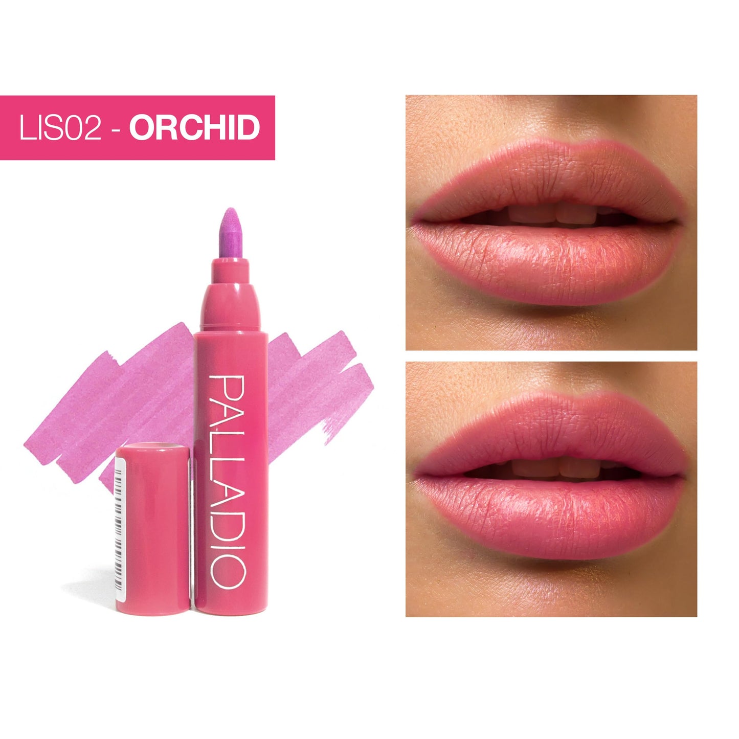Palladio Lip Stain, Hydrating and Waterproof Formula, Matte Color Look, Longlasting All Day Wear Lip Color, Smudge Proof Natural Finish, Precise Beauty & Personal Care Palladio