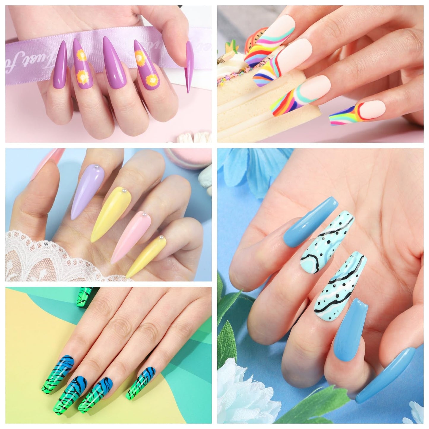 COSCELIA 25 Colors Jelly Gel Nail Polish Set, Nude Pink Green Blue Clear Shades Translucent Jelly Gel Polish Kit Soak Off U V Nail Polish for Salon Beauty and Personal Care COSCELIA