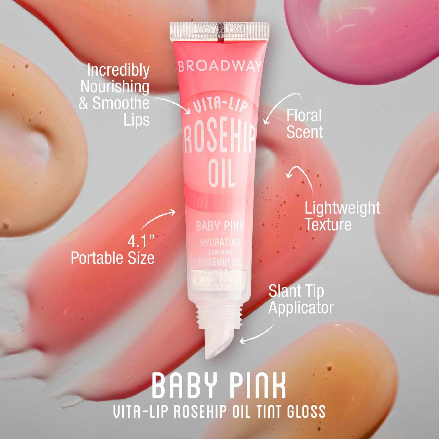 Ruby Kisses Broadway Vita-Lip Tinted & Clear Lip Gloss Set (11 Pack) Ultra-Hydrating & Soothing Formula with Vitamins, High-Shine Non-Sticky Lip Balm Beauty & Personal Care Ruby Kisses