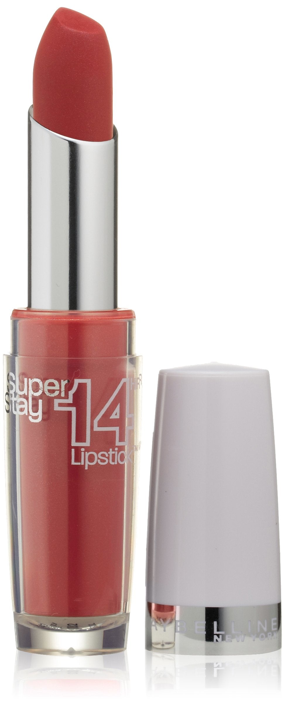 Maybelline New York Superstay 14 hour Lipstick, Timeless Crimson, 0.12 Ounce