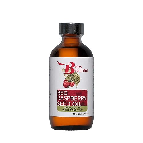 Berry Beautiful Red Raspberry Seed Oil - 4 fl oz - Cold-pressed from Raspberries grown by Northwest Berry Co-op farmers Beauty & Personal Care Berry Beautiful