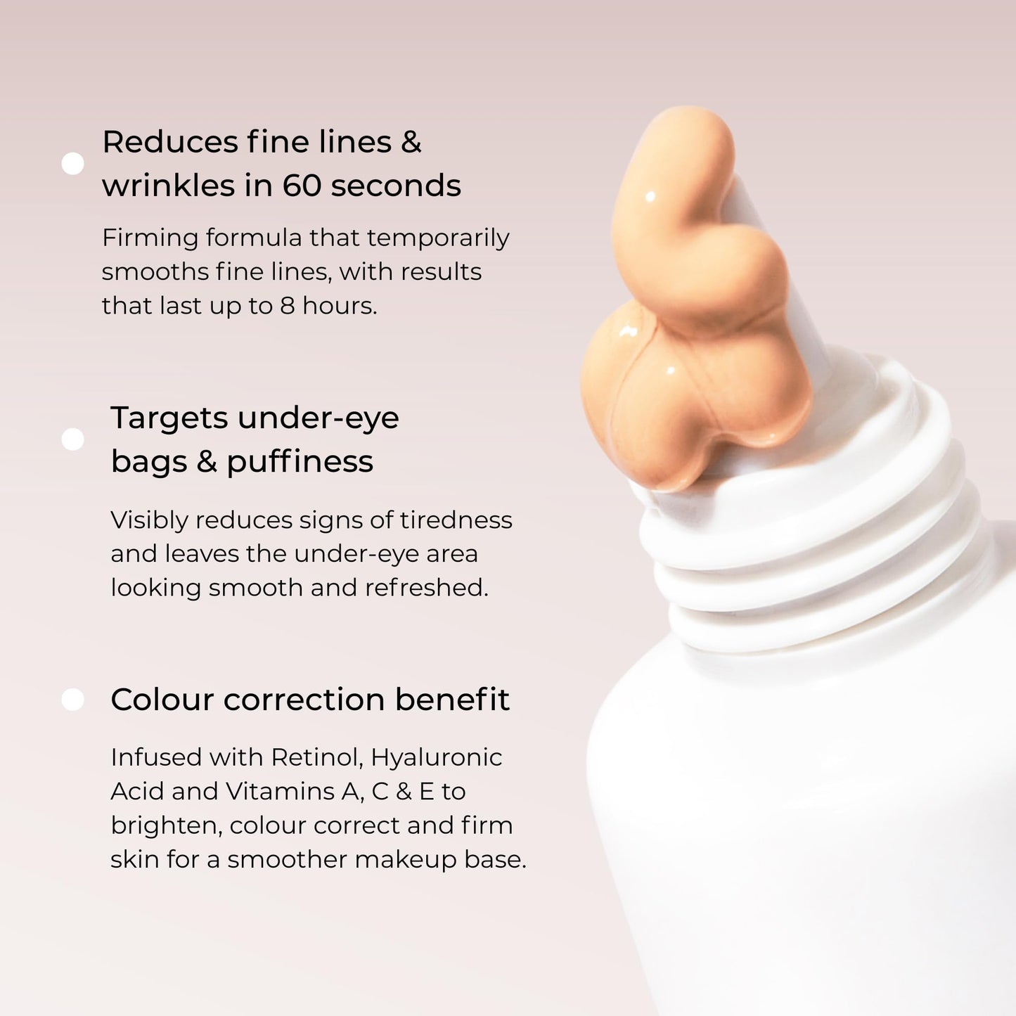 WUNDER2 Wunderlift Instant Eye Tightening Serum, Temporary Firming & Lifting Treatment in 60 Seconds, Reduces Under-Eye Bags, Dark Circles, Puffiness Beauty & Personal Care Wunder2