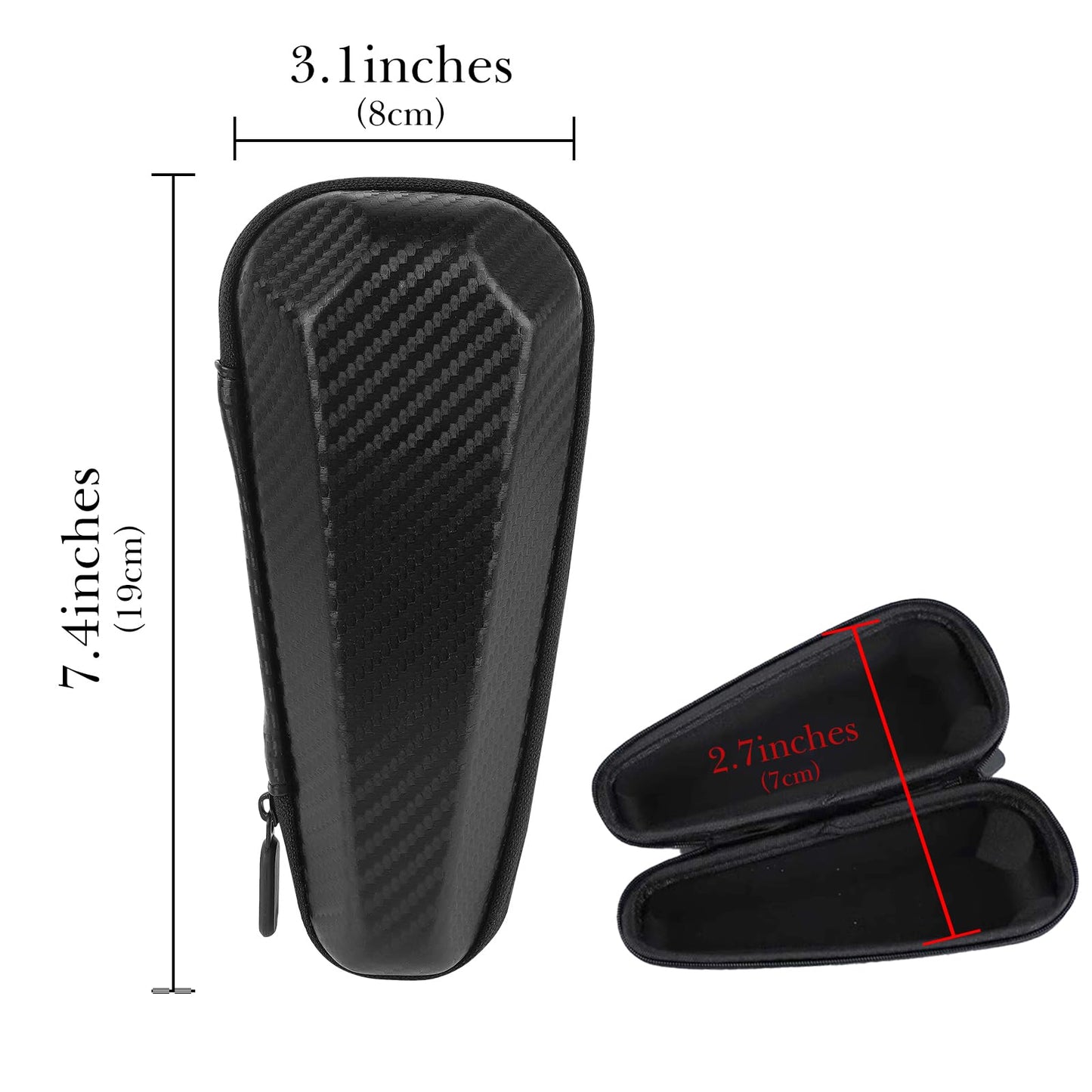 Linkidea Razor Travel Case, Portable Electric Shaver Carrying Organizer, Compatible with Panasonic Arc 6, 5, 4, ES-SWLT2W, Philips Shaver 2400, 3900 Beauty and Personal Care Linkidea