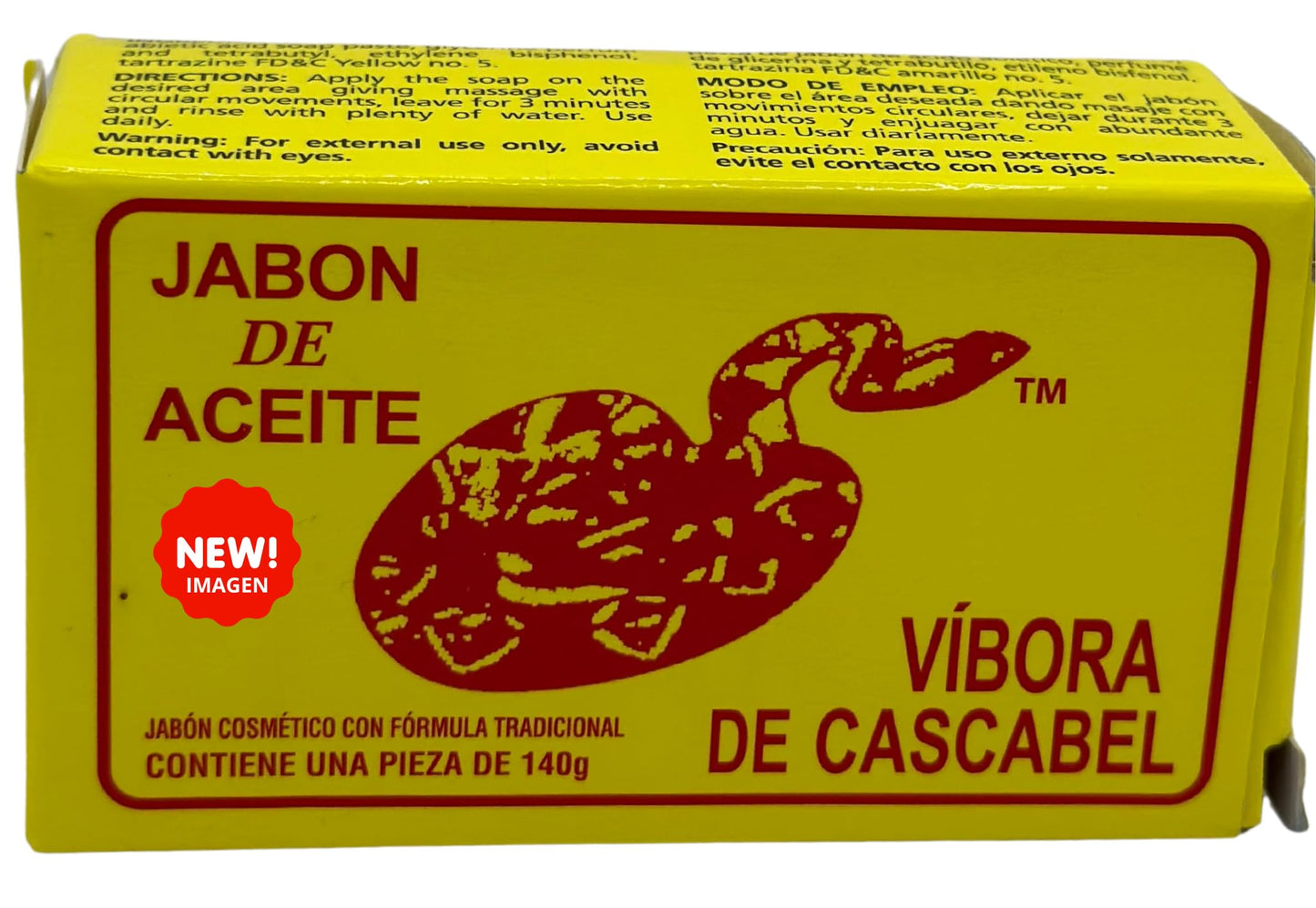 Jabon de aceite de vibora de cascabel (140g) jabon para la cara y todo el cuerpo- Ayuda a eliminar el acne y paño/Rattlesnake soap (4.93 (1) Beauty & Personal Care JABON DE ACEITE VIBORA DE CASCABEL