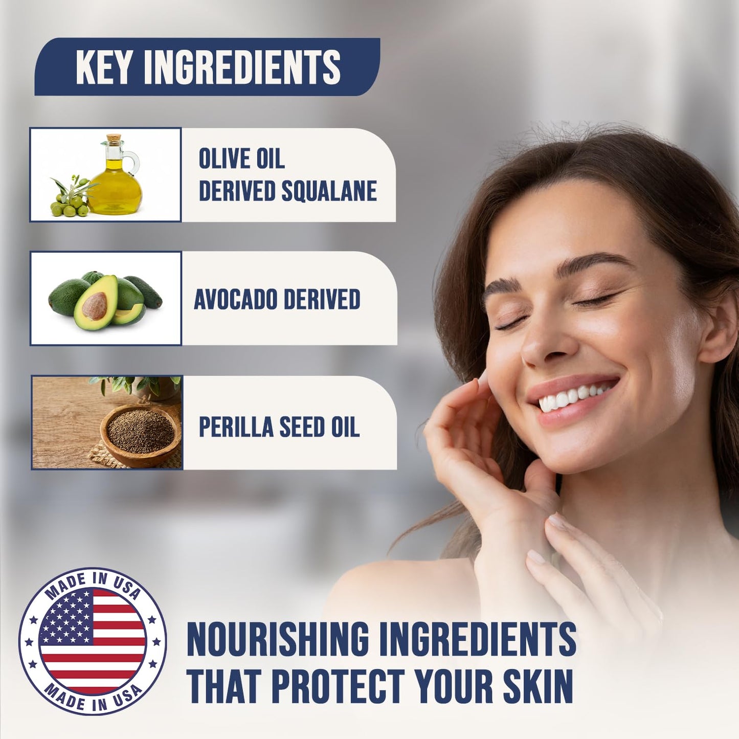 Unscented Pre-shave Oil - Olive Oil derived Squalane Avocado oil derived ingredients Vegan Essential oil free Protects against irritation and razor Beauty and Personal Care Wholly Kaw