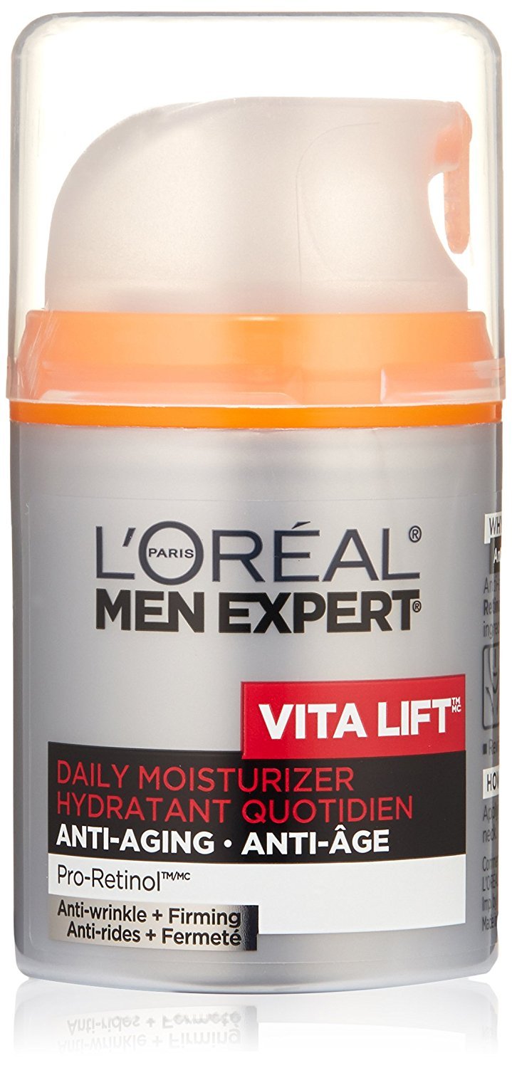 L'Oreal Paris Men Expert Charcoal Facial Cleanser & Anti-Wrinkle & Firming Face Moisturizer Gift Set (Set of 2) Beauty & Personal Care L'Oreal Paris