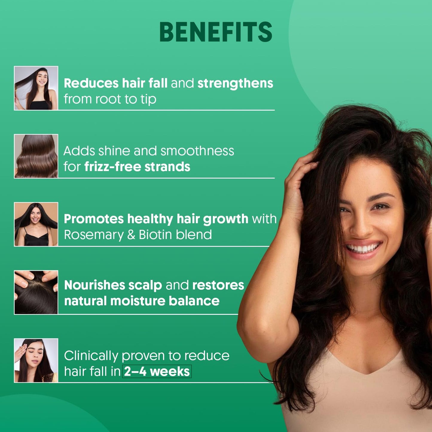 Aravi Organic Rosemary Anti Hairfall & Hair Growth Shampoo & Conditioner Combo | Sulphate Free Shampoo For Men & Women | For Dry & Frizzy Hair | Beauty & Personal Care Aravi Organic