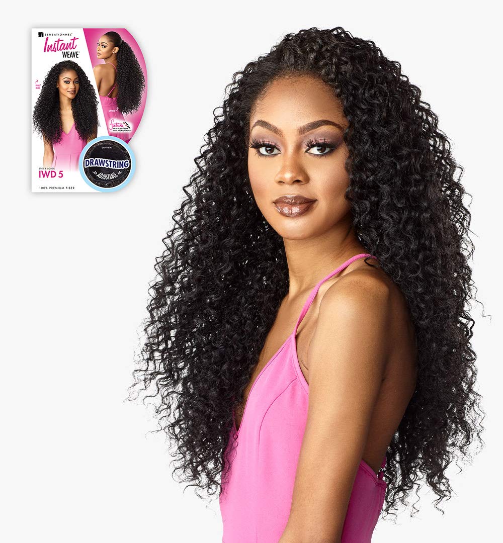 Sensationnel Instant Weave Half Wig-5, 2 DARKBROWN